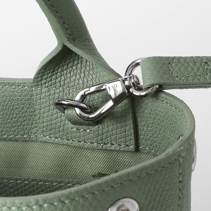 並行輸入 ロンシャン ショルダーバッグ LONGCHAMP ル ロゾ トップハンドルバッグ XSサイズ 10278 HFP M16レディース スモーキーグリーン 緑 爆買の画像