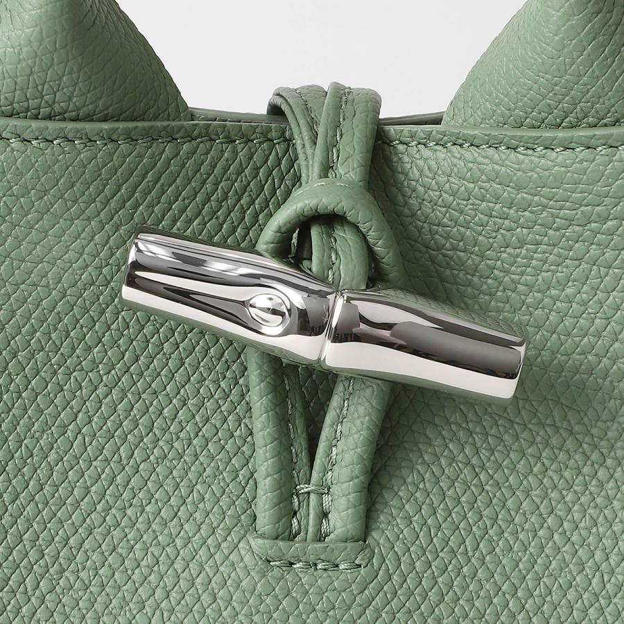 並行輸入 ロンシャン ショルダーバッグ LONGCHAMP ル ロゾ トップハンドルバッグ XSサイズ 10278 HFP M16レディース スモーキーグリーン 緑 爆買の画像