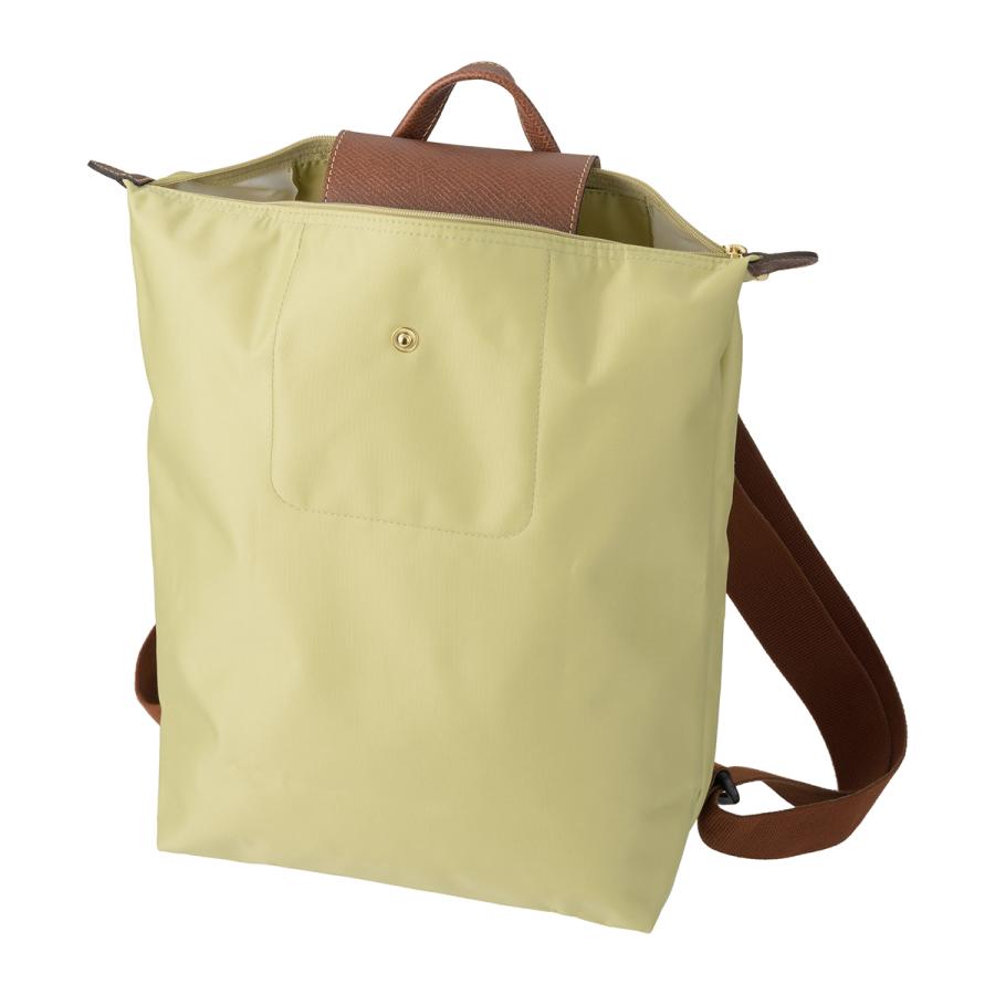 並行輸入 ロンシャン リュックサック LONGCHAMP ル プリアージュ オリジナル バックパック Mサイズ 10284 089 244レディース ライトグリーン 黄緑 爆買 | LONGCHAMP | 03