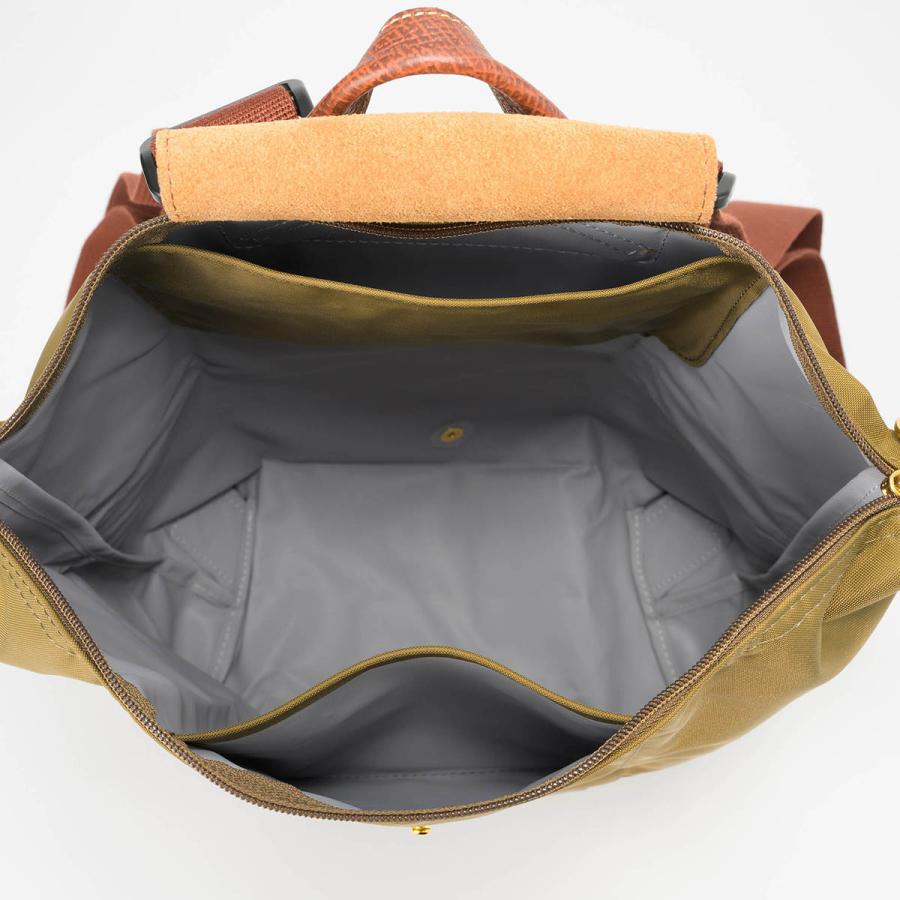 並行輸入 ロンシャン リュック LONGCHAMP ル プリアージュ オリジナル バックパック Mサイズ 10284 089 510 レディース カーキ | LONGCHAMP | 04