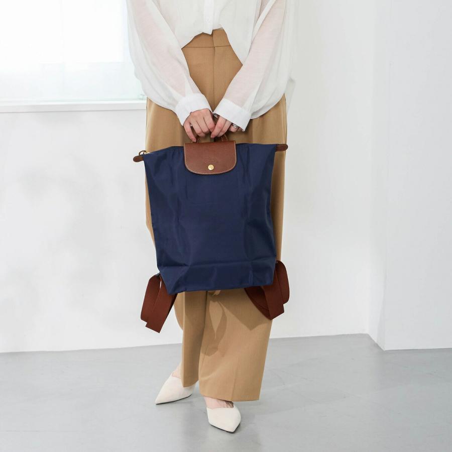 【新品】ロンシャン ルプリアージュ ル エクストラレザーリュックネイビー 楽天市場】Longchamp ロンシャン バックパック LE PLIAGE EXTRA
