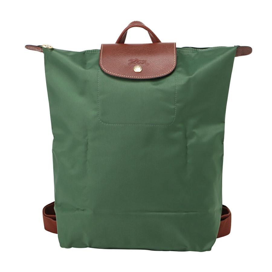 【美品】ロンシャンLONGCHAMP ル プリアージュ バックパック　グリーン LONGCHAMP（ロンシャン） 並行輸入 リュックサック ル プリアージュ