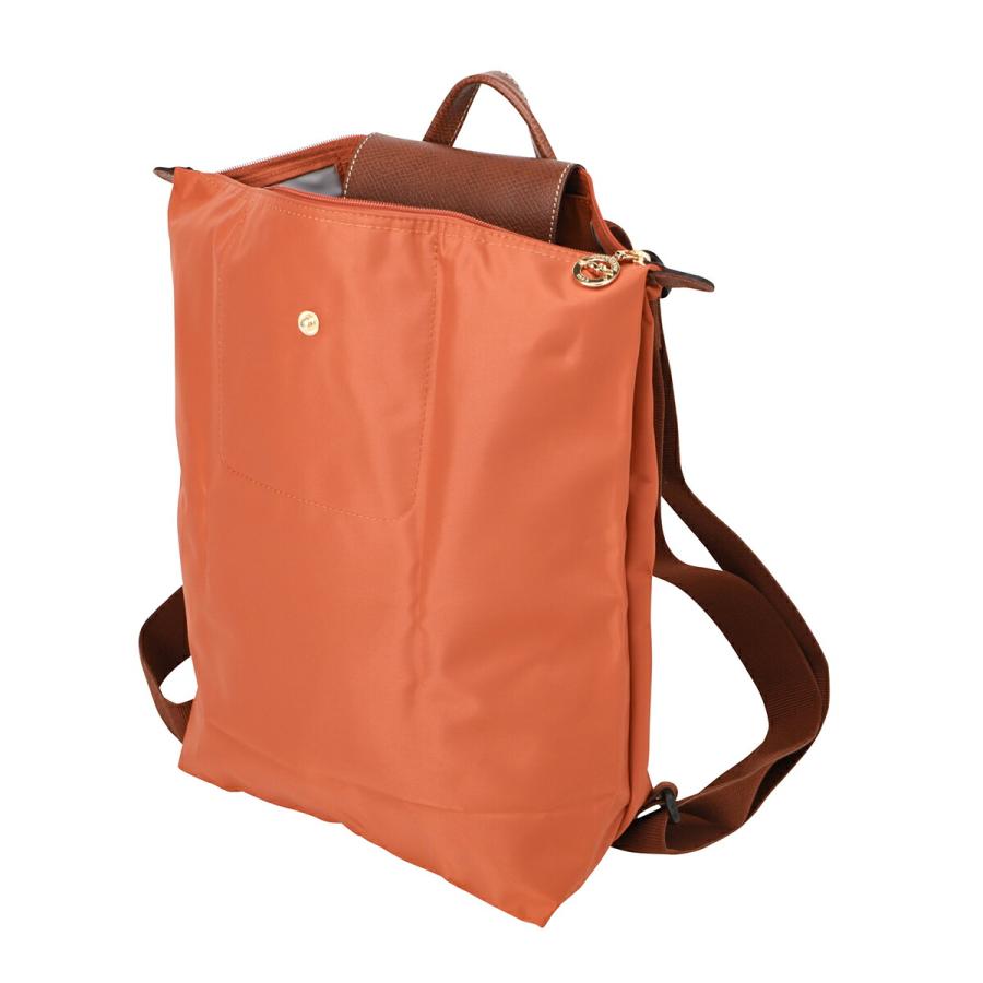 並行輸入 ロンシャン リュックサック LONGCHAMP ル プリアージュ オリジナル バックパック Mサイズ 10284 089 P97レディース オレンジ | LONGCHAMP | 03