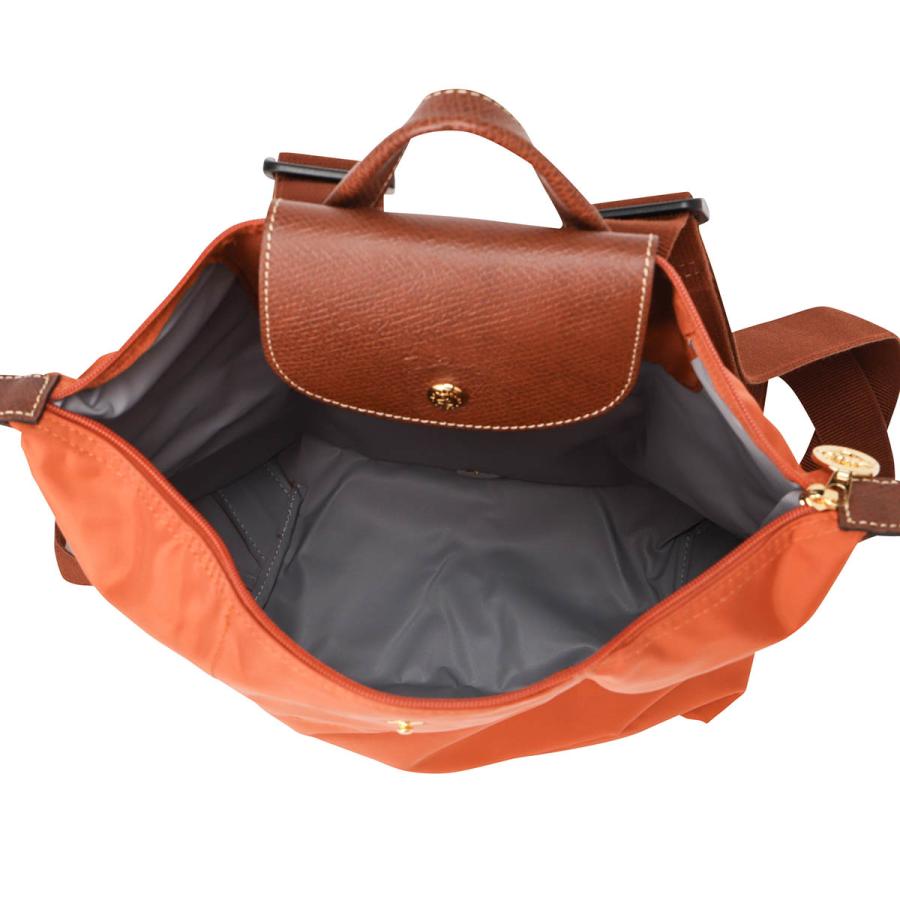 並行輸入 ロンシャン リュックサック LONGCHAMP ル プリアージュ オリジナル バックパック Mサイズ 10284 089 P97レディース オレンジ | LONGCHAMP | 04