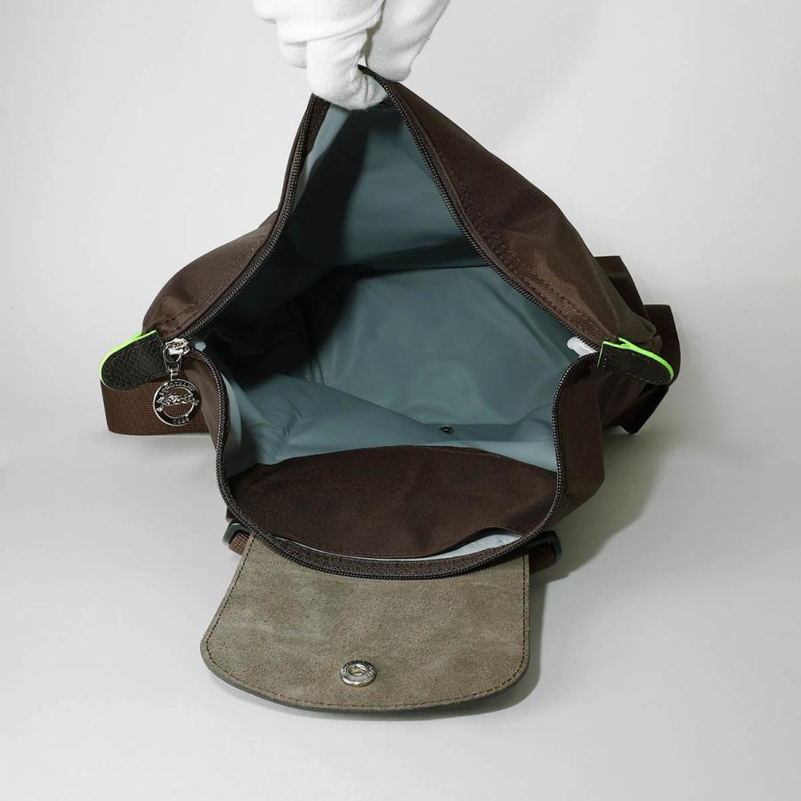 並行輸入 ロンシャン リュックサック LONGCHAMP ル プリアージュ グリーン バックパック Mサイズ 10284 919 002レディース ブラウン 茶 | LONGCHAMP | 04