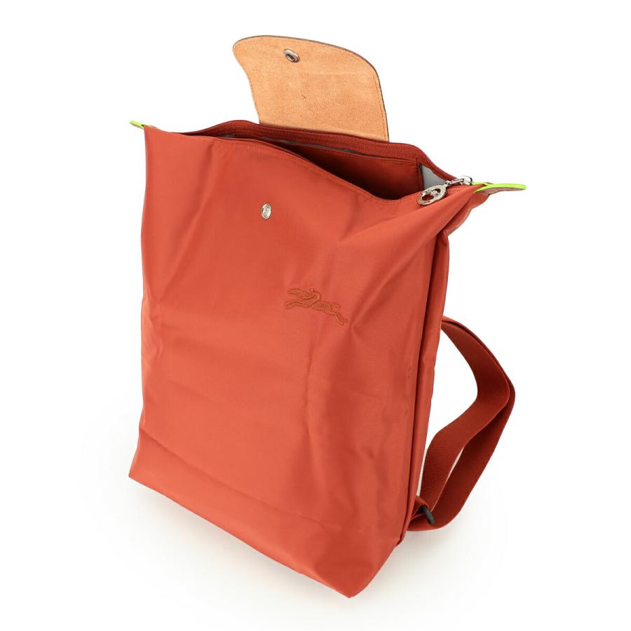 並行輸入 ロンシャン リュックサック LONGCHAMP ル プリアージュ グリーン バックパック Mサイズ 10284 919 404メンズ ブラウン 赤茶 | LONGCHAMP | 03