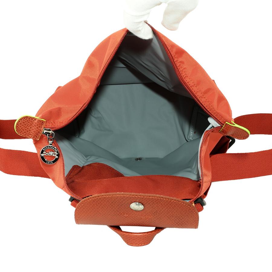 並行輸入 ロンシャン リュックサック LONGCHAMP ル プリアージュ グリーン バックパック Mサイズ 10284 919 404メンズ ブラウン 赤茶 | LONGCHAMP | 04