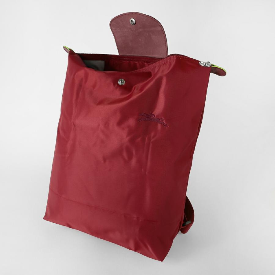 並行輸入 ロンシャン リュックサック LONGCHAMP ル プリアージュ グリーン バックパック Mサイズ 10284 919 P98レディース ボルドーの画像