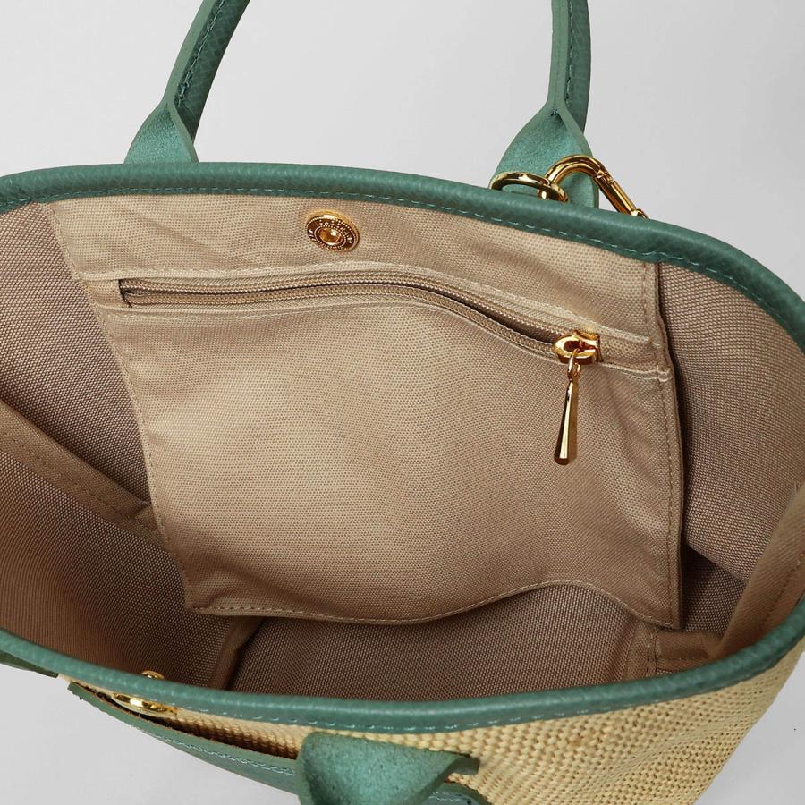 並行輸入 ロンシャン ハンドバッグ LONGCHAMP ル パニエ プリアージュ バスケットバッグ XSサイズ 10307 HGY M16レディース スモーキーグリーン 緑 爆買の画像