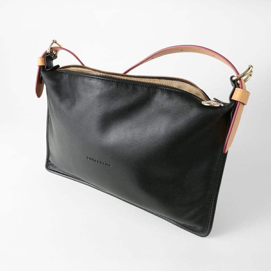 新品 ロンシャン LONGCHAMP ショルダーバッグ ル プリアージュ スムージー CROSSBODY BAG Mサイズ ブラック ル プリアージュ® コレクション M クロスボディバッグ ブラック
