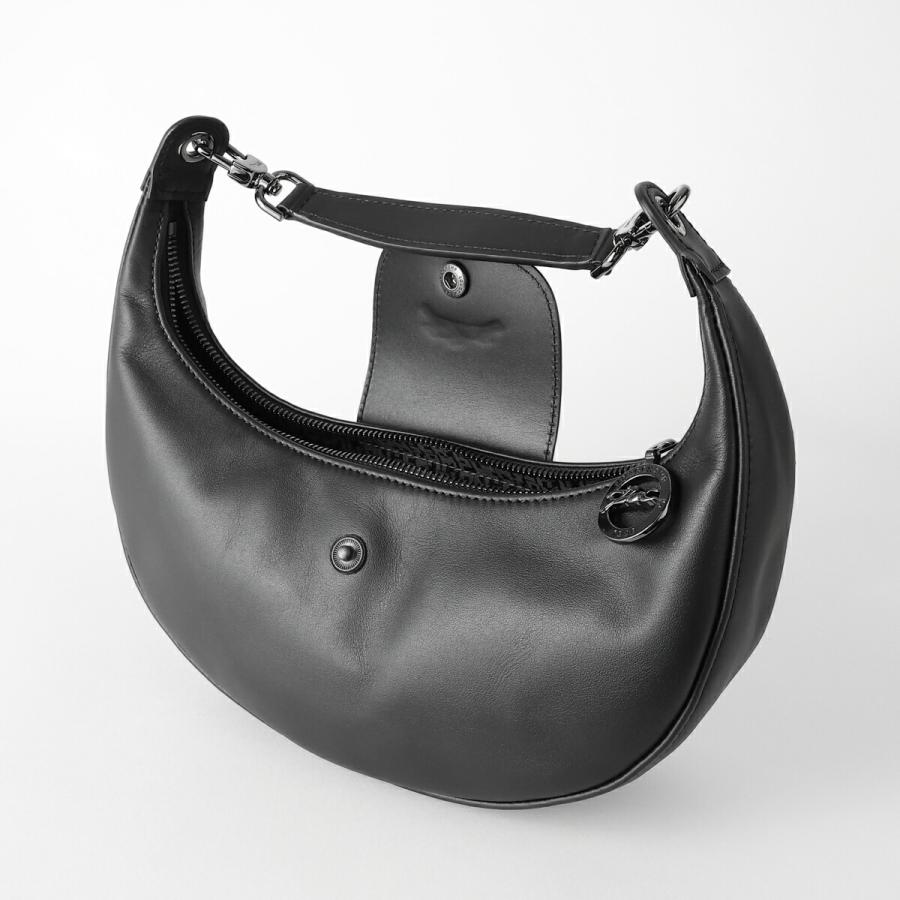 longchamp ロンシャン　ハンドバッグ　シルバー金具　黒 LONGCHAMP（ロンシャン） 並行輸入 ハンドバッグ ル プリアージュ