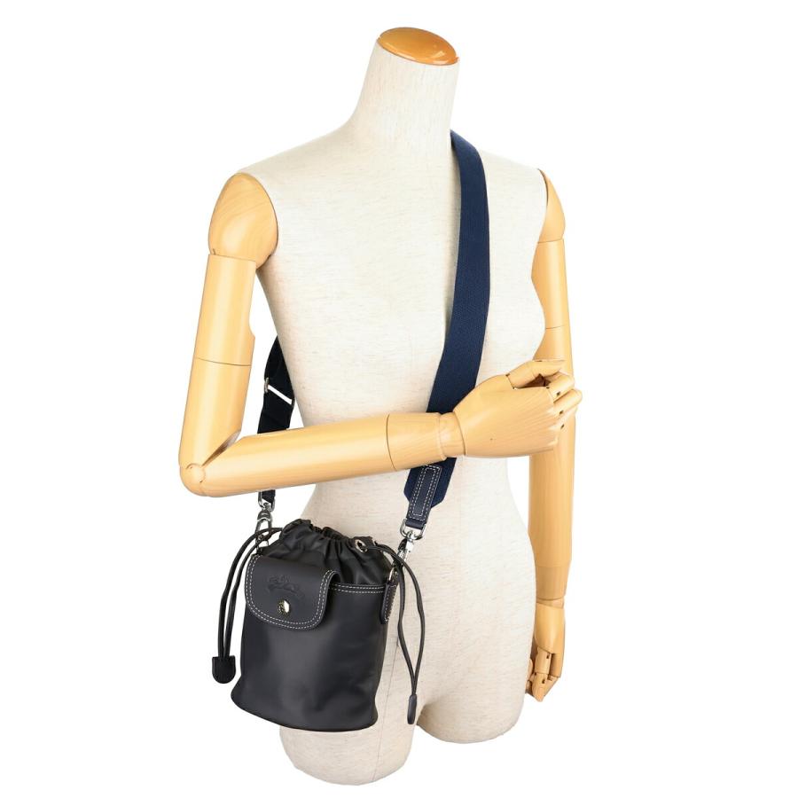 並行輸入 ロンシャン ショルダーバッグ LONGCHAMP ル プリアージュ エクストラ XS バケットバッグ 10317 HGS 006レディース ネイビー 紺 爆買の画像