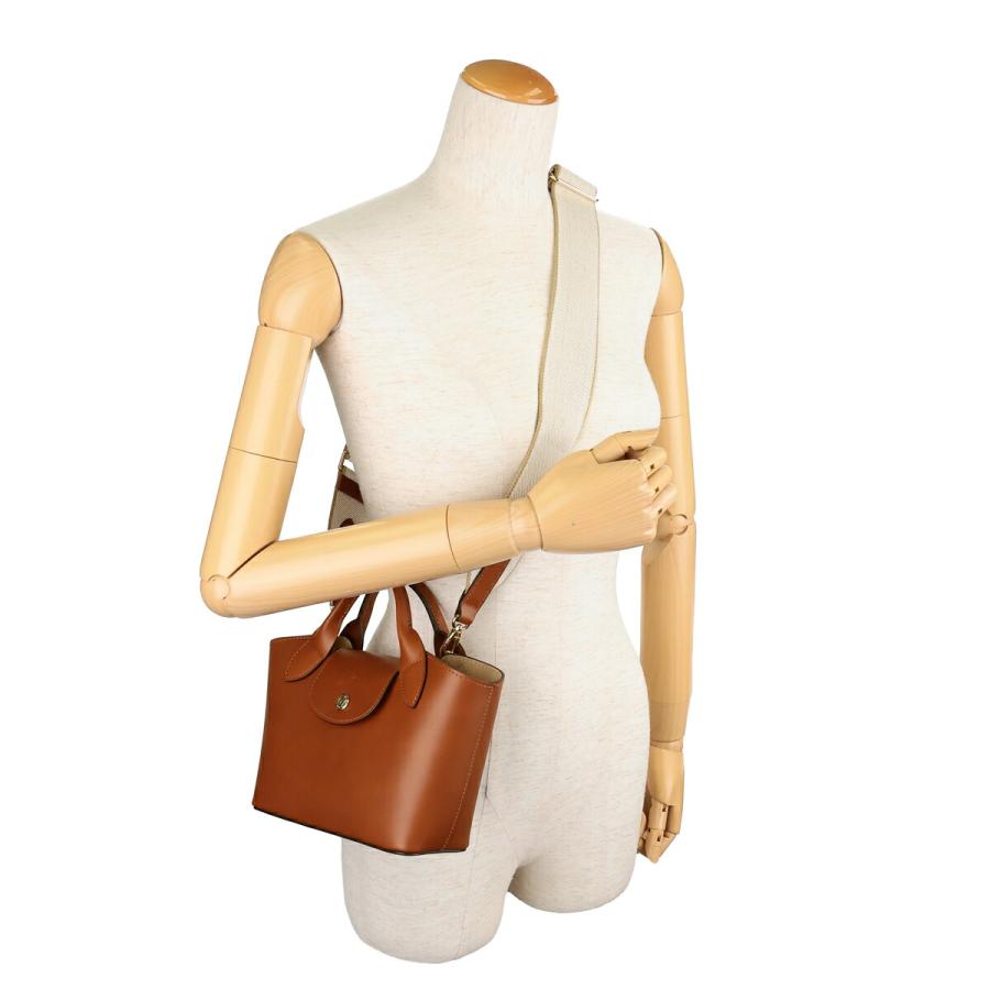 並行輸入 ロンシャン ショルダーバッグ LONGCHAMP エピュレ XS トートバッグ 10319 HFY 504レディース ブラウン 茶 爆買の画像