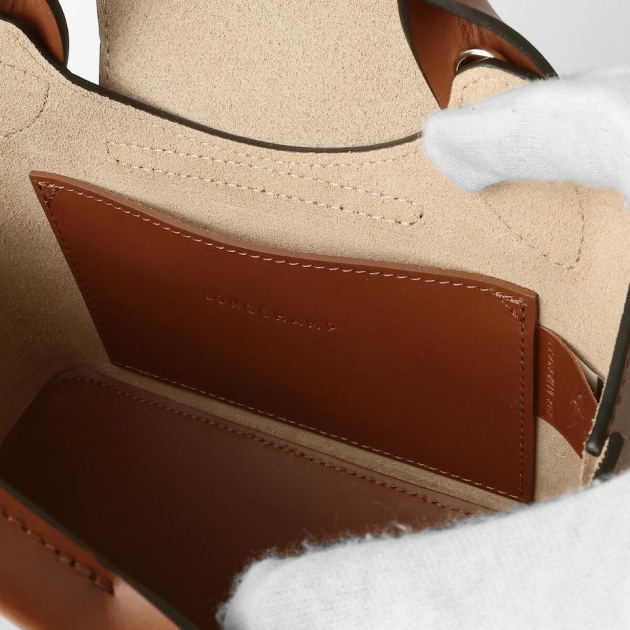並行輸入 ロンシャン ショルダーバッグ LONGCHAMP エピュレ XS トートバッグ 10319 HFY 504レディース ブラウン 茶 爆買の画像