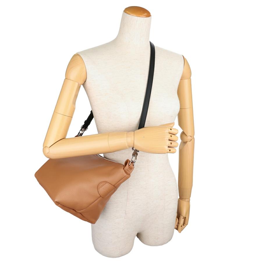 並行輸入 ロンシャン ハンドバッグ LONGCHAMP ル スラウチー CROSSBODY BAG S 10335 HIK M19レディース ライトブラウン 茶色 爆買の画像