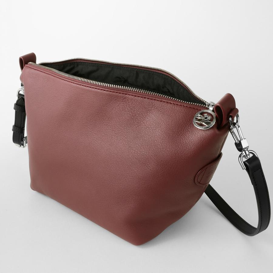 並行輸入 ロンシャン ハンドバッグ LONGCHAMP ル スラウチー CROSSBODY BAG S 10335 HIK P98レディース ワインレッド 赤 爆買の画像