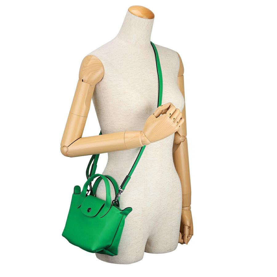 並行輸入 ロンシャン ショルダーバッグ LONGCHAMP ル プリアージュ エクストラ トップハンドルバッグ XSサイズ 1500 987 249レディース グリーン 緑 爆買 | LONGCHAMP | 05