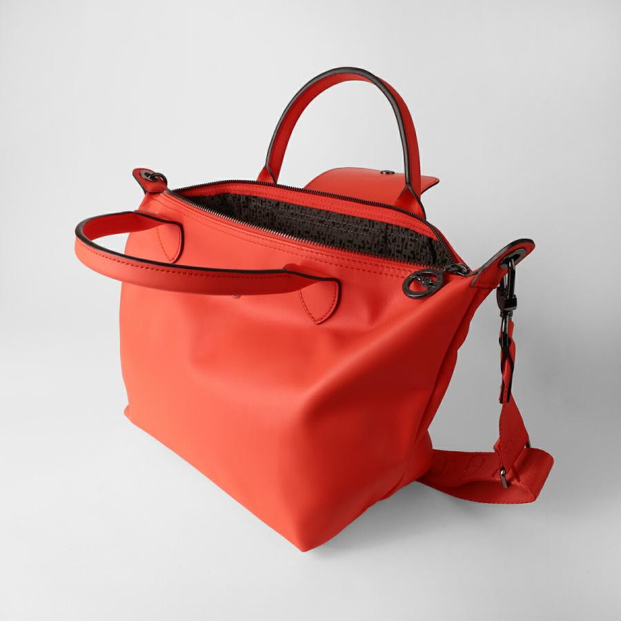 並行輸入 ロンシャン ハンドバッグ LONGCHAMP ル プリアージュ エクストラ トップハンドルバッグ Sサイズ 1512 987 017レディース オレンジ 爆買 | LONGCHAMP | 03