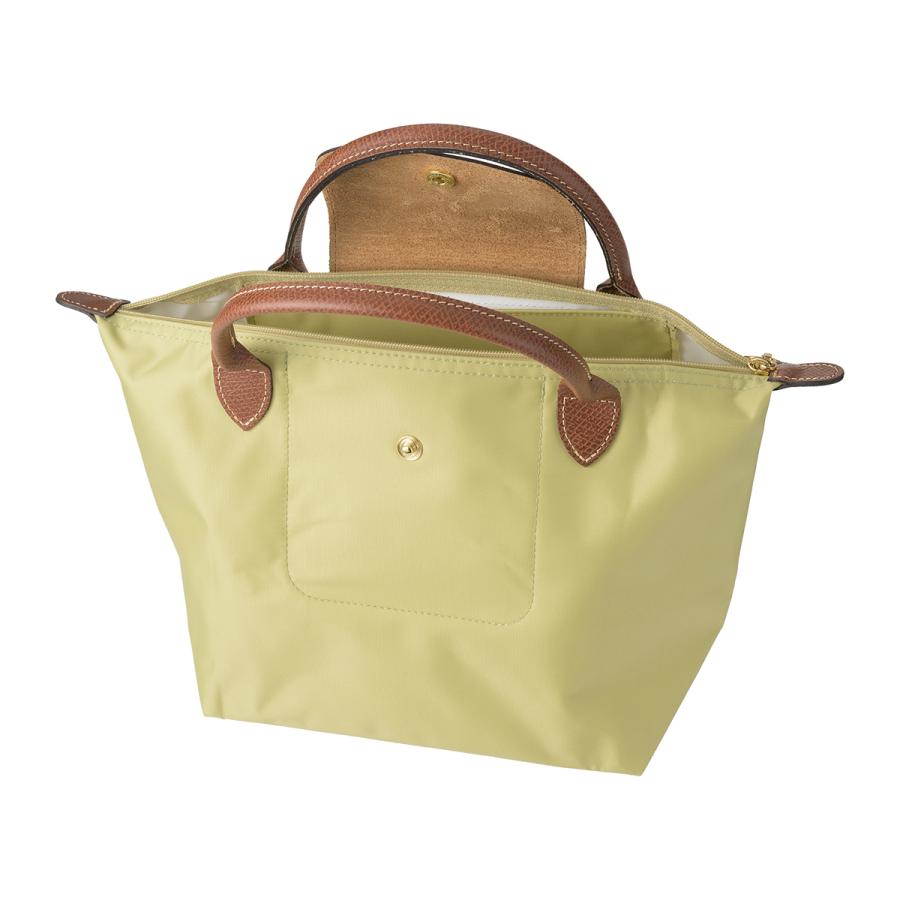 並行輸入 ロンシャン ハンドバッグ LONGCHAMP ル プリアージュ オリジナル トップハンドルバッグ Sサイズ 1621 089 244レディース ライトグリーン 黄緑 | LONGCHAMP | 03