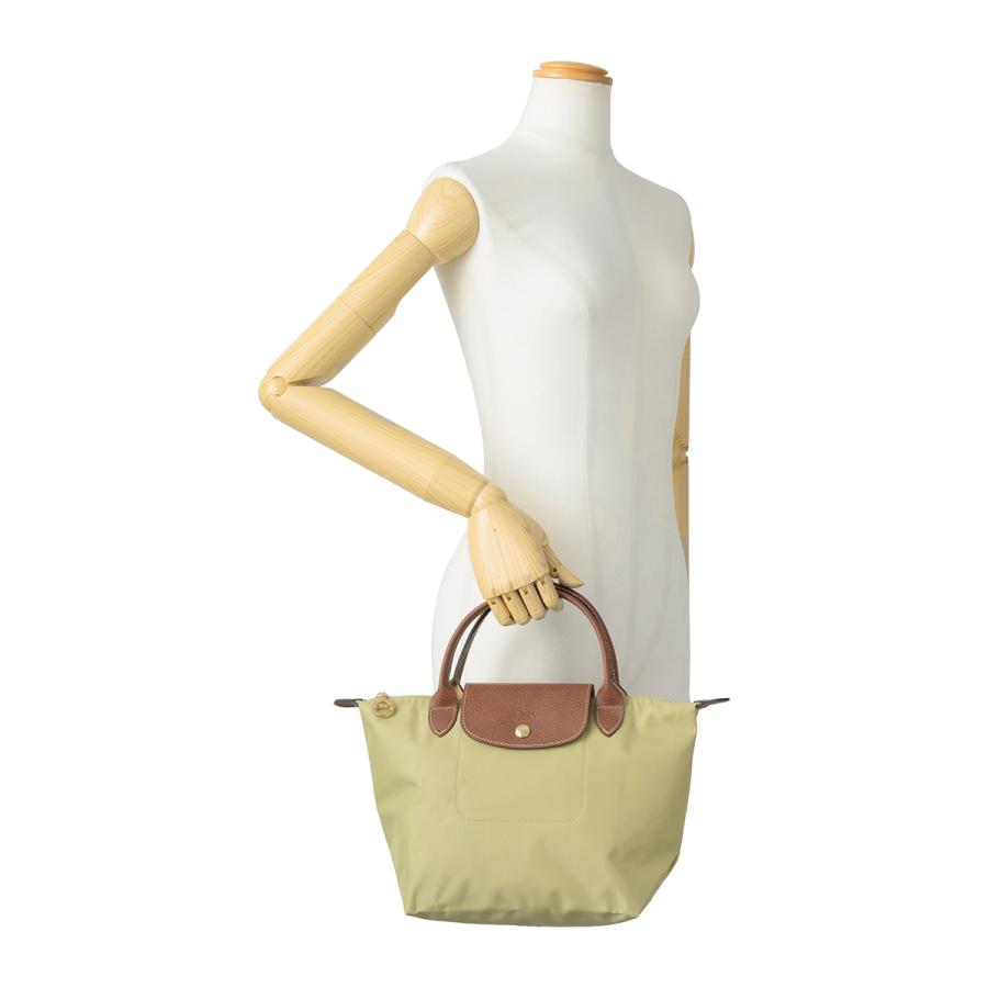並行輸入 ロンシャン ハンドバッグ LONGCHAMP ル プリアージュ オリジナル トップハンドルバッグ Sサイズ 1621 089 244レディース ライトグリーン 黄緑 | LONGCHAMP | 05