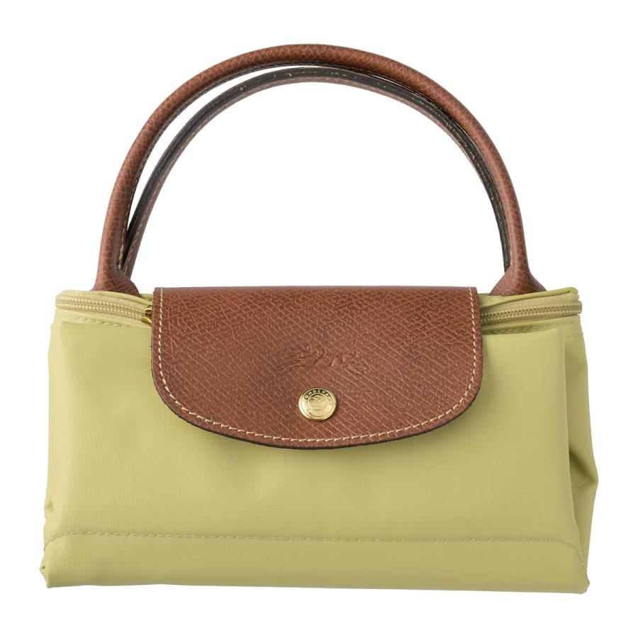 並行輸入 ロンシャン ハンドバッグ LONGCHAMP ル プリアージュ オリジナル トップハンドルバッグ Sサイズ 1621 089 244レディース ライトグリーン 黄緑 | LONGCHAMP | 06