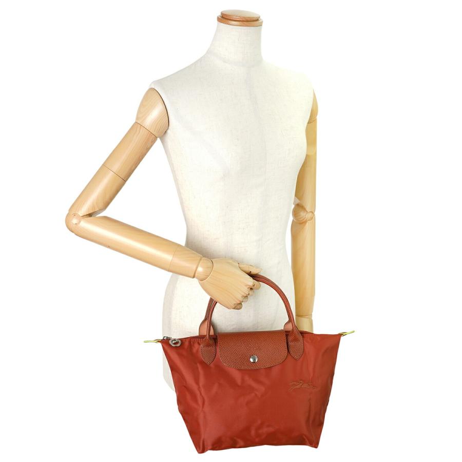 並行輸入 ロンシャン ハンドバッグ LONGCHAMP ル プリアージュ グリーン トップハンドルバッグ Sサイズ 1621 919 404レディース ブラウン 茶 | LONGCHAMP | 05