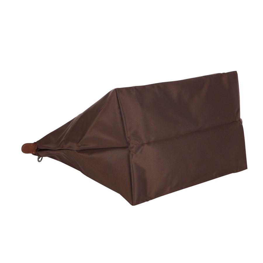 美品✨ロンシャン ル プリアージュ ハンドバッグ M ナイロン レザー ブラウン ロンシャン LONGCHAMP トートバッグ プリアージュ オリジナル