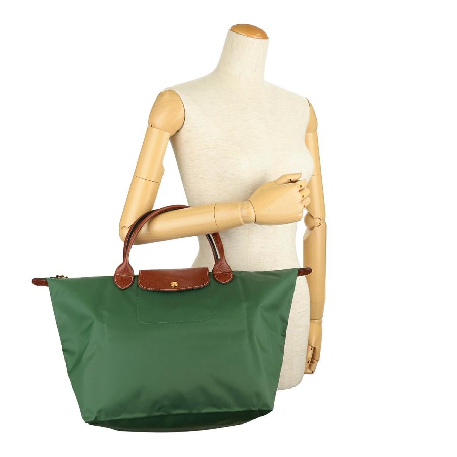 並行輸入 ロンシャン ハンドバッグ LONGCHAMP ル プリアージュ オリジナル トップハンドルバッグ Mサイズ 1623 089 P95レディース グリーン 緑 | LONGCHAMP | 05