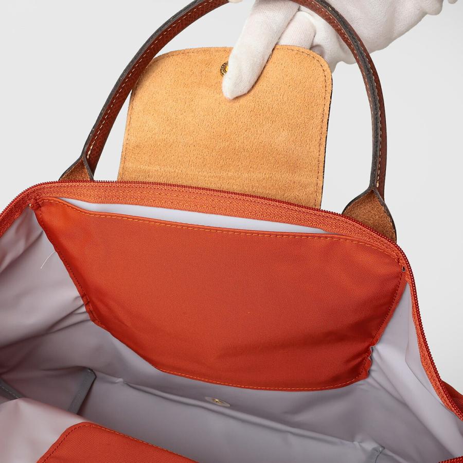 並行輸入 ロンシャン ハンドバッグ LONGCHAMP ル プリアージュ オリジナル トップハンドルバッグ Mサイズ 1623 089 P97レディース オレンジ 爆買 | LONGCHAMP | 06