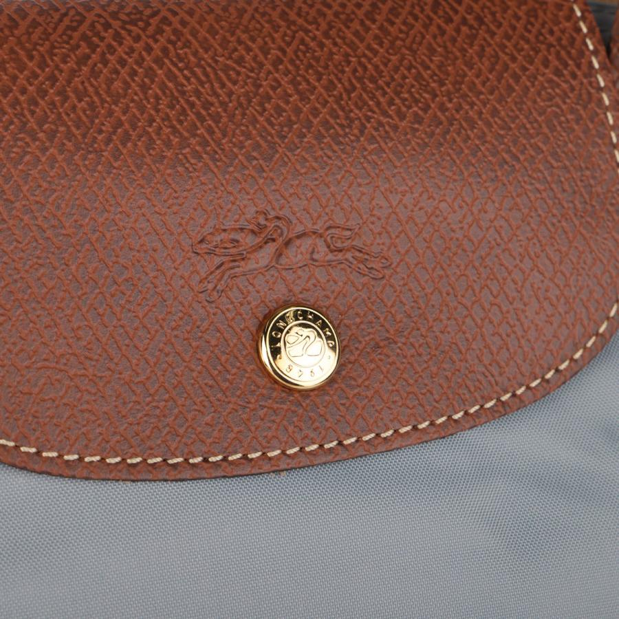 【美品】ロンシャン プリアージュ グレー ボストンバッグ 旅行 正規店カード LONGCHAMP 並行輸入 ロンシャン ボストンバッグ ル・プリ