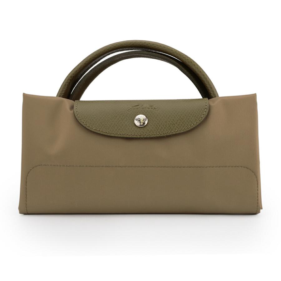 極美品 Longchamp ロンシャン レザー ボストンバッグ グリーン 緑 ロンシャン LONGCHAMP バッグ （グリーン） -waja bazar - 海外