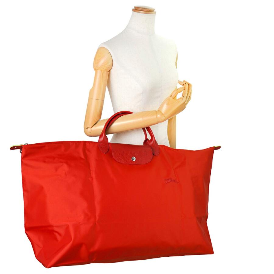 並行輸入 ロンシャン ボストンバッグ LONGCHAMP ル プリアージュ グリーン ボストンバッグ 1625 919 P83レディース レッド 赤 | LONGCHAMP | 05