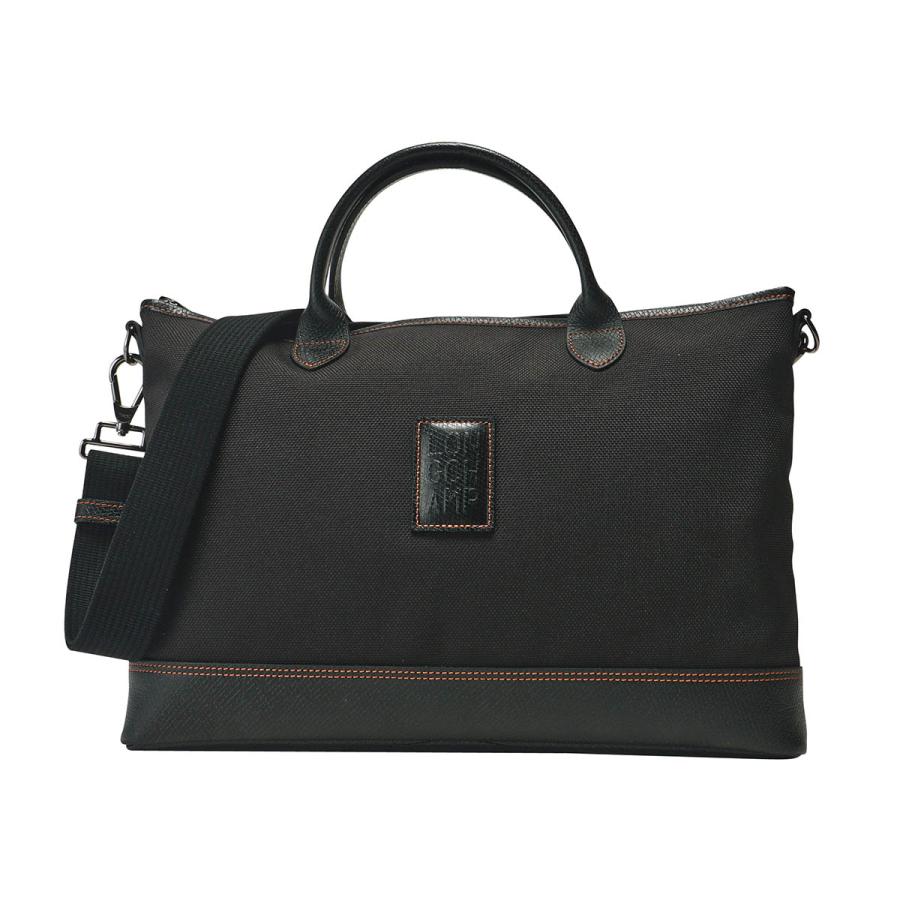 並行輸入 ロンシャン ショルダーバッグ LONGCHAMP ボックスフォード ブリーフケース 20032 080 001メンズ ブラック 黒 | LONGCHAMP