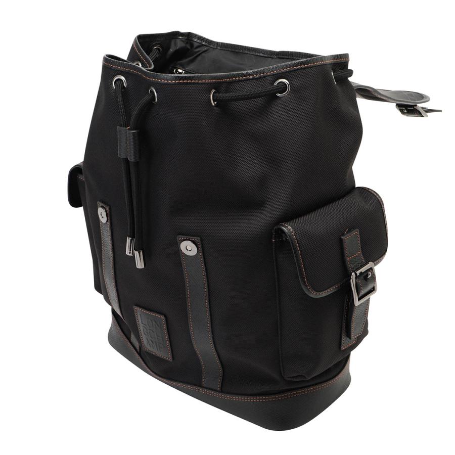 並行輸入 ロンシャン リュックサック LONGCHAMP ボックスフォード バックパック 20035 080 001メンズ ブラック 黒 | LONGCHAMP | 03