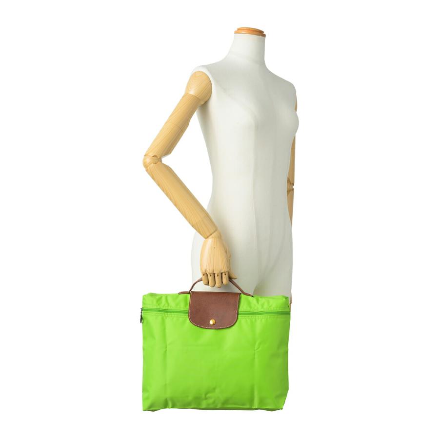 並行輸入 ロンシャン ブリーフケース LONGCHAMP ル プリアージュ オリジナル ブリーフケース Sサイズ 2182 089 355レディース グリーン 緑 | LONGCHAMP | 05