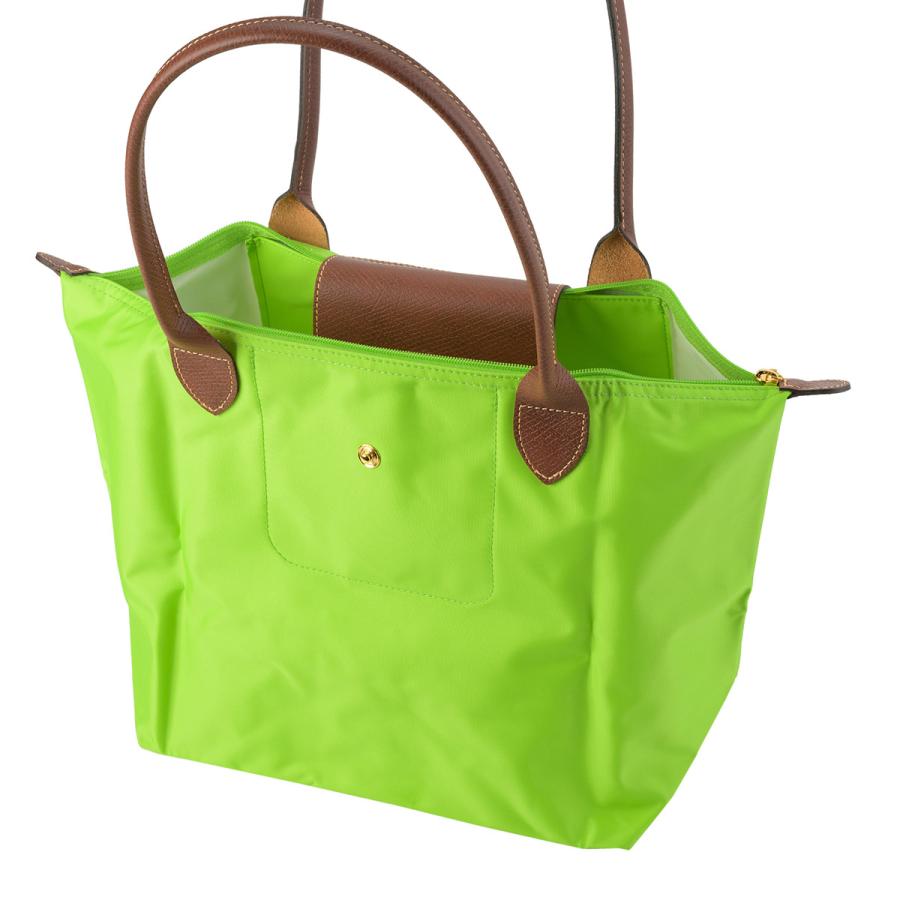 並行輸入 ロンシャン トートバッグ LONGCHAMP ル プリアージュ ショルダーバッグ Mサイズ 2605 089 355レディース ライムグリーン 黄緑 爆買 | LONGCHAMP | 03