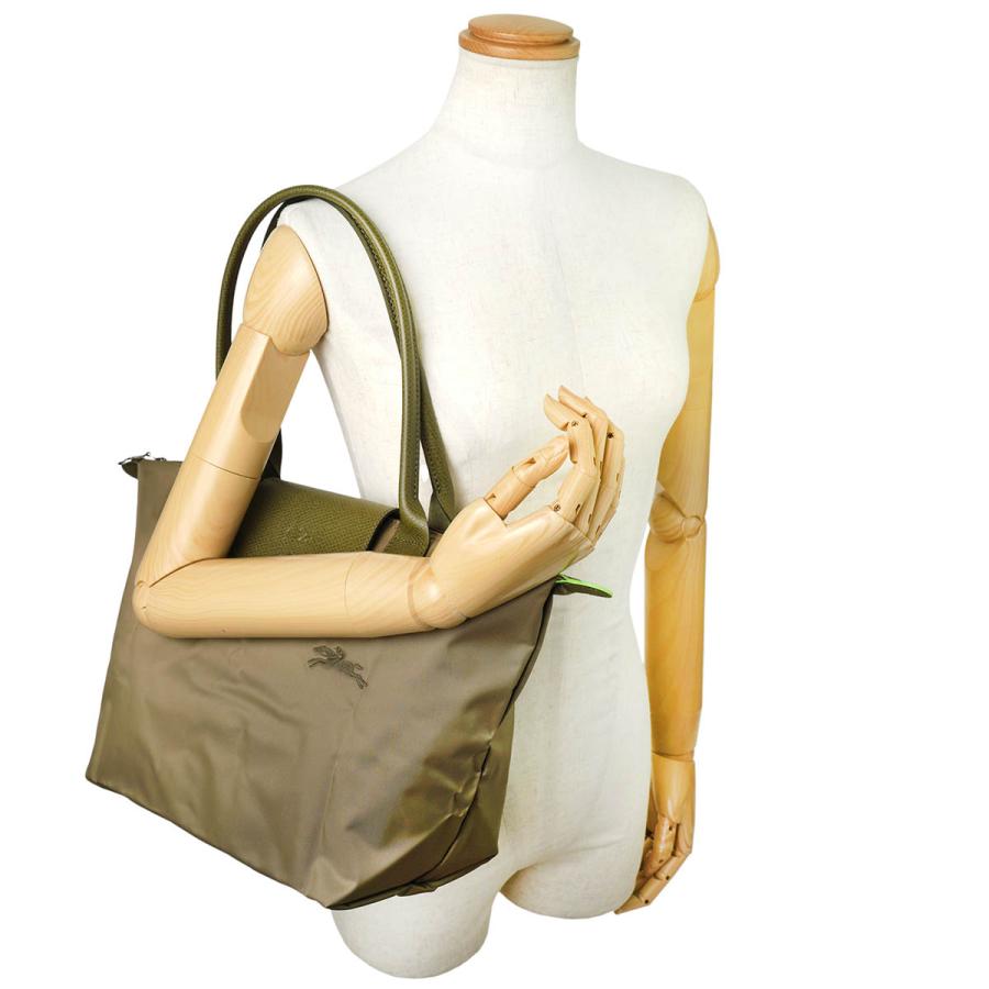 並行輸入 ロンシャン トートバッグ LONGCHAMP ル プリアージュ グリーン ショルダーバッグ Mサイズ 2605 919 M04レディース カーキグリーン 緑 | LONGCHAMP | 05