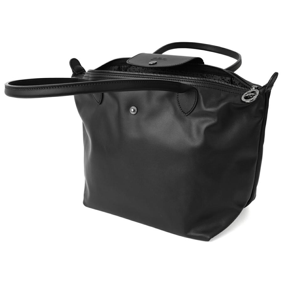 並行輸入 ロンシャン トートバッグ LONGCHAMP ル プリアージュ エクストラ ショッピングバッグ Mサイズ 2605 987 001レディース ブラック 黒 | LONGCHAMP | 03