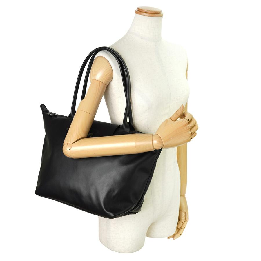 並行輸入 ロンシャン トートバッグ LONGCHAMP ル プリアージュ エクストラ ショッピングバッグ Mサイズ 2605 987 001レディース ブラック 黒 | LONGCHAMP | 05