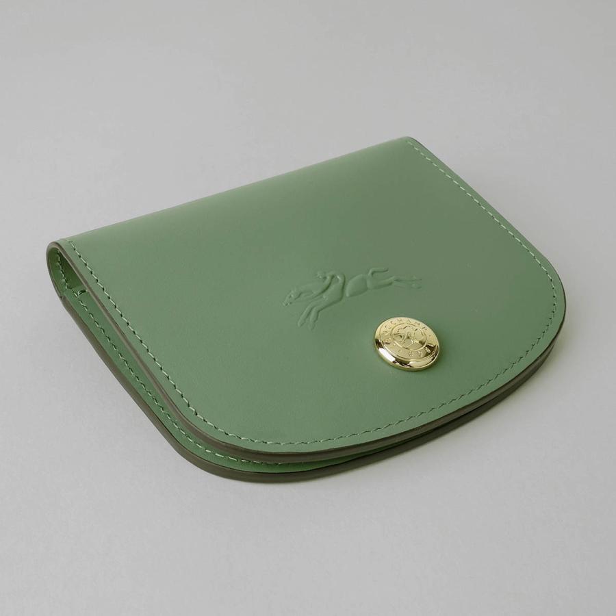 並行輸入 ロンシャン カードケース LONGCHAMP エピュレ カードホルダー 30047 HFY M16レディース スモーキーグリーン 緑 | LONGCHAMP | 02
