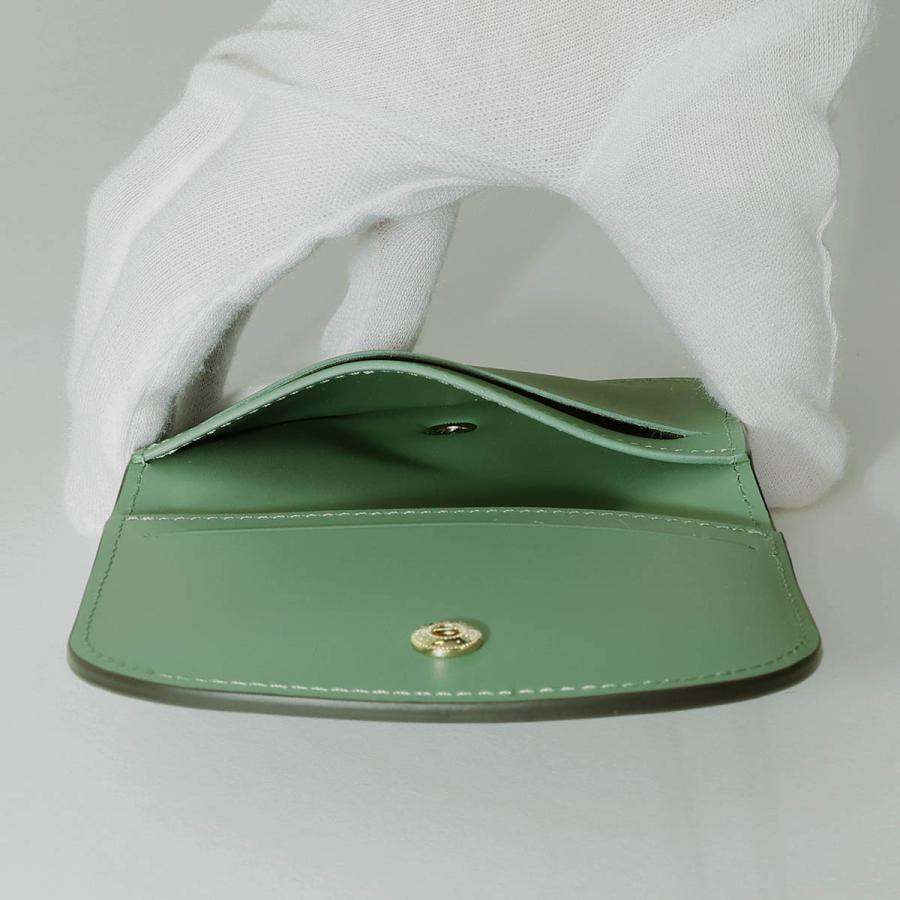 並行輸入 ロンシャン カードケース LONGCHAMP エピュレ カードホルダー 30047 HFY M16レディース スモーキーグリーン 緑 | LONGCHAMP | 04