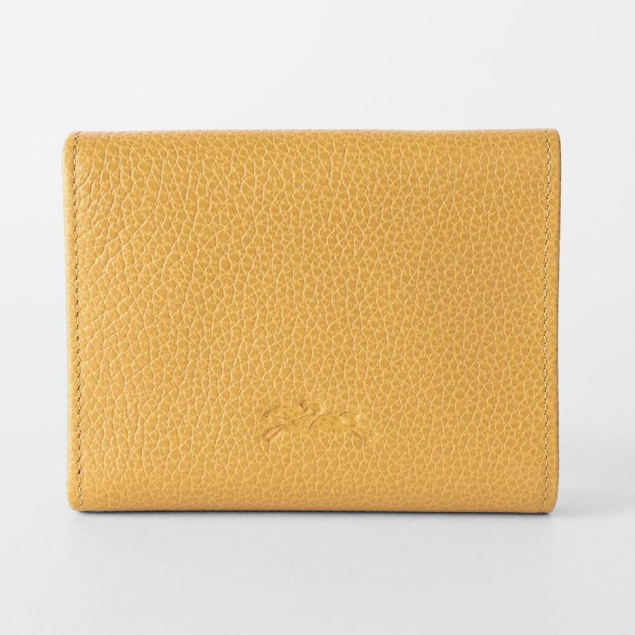 並行輸入 ロンシャン 3つ折り財布 LONGCHAMP ル フローネ コンパクトウォレット 30049 021 894レディース イエロー 黄色 爆買 | LONGCHAMP | 01