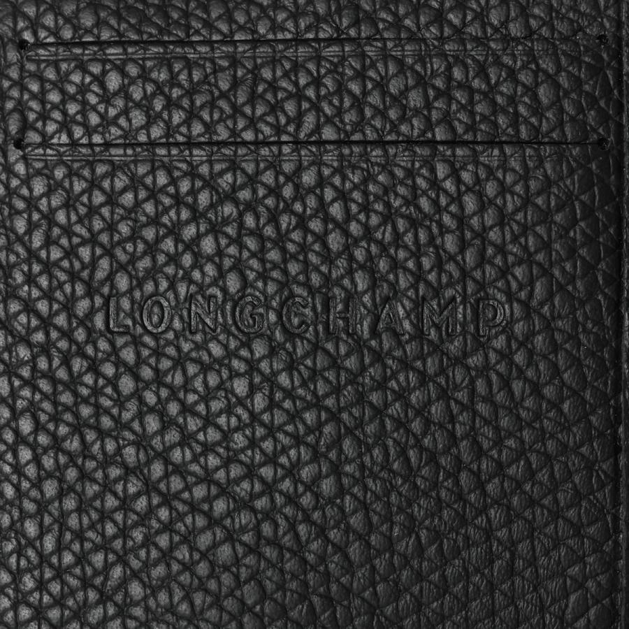 並行輸入 ロンシャン 3つ折り財布 LONGCHAMP ル ロゾ コンパクト ウォレット 30049 HFP 001レディース ブラック 黒 | LONGCHAMP | 07