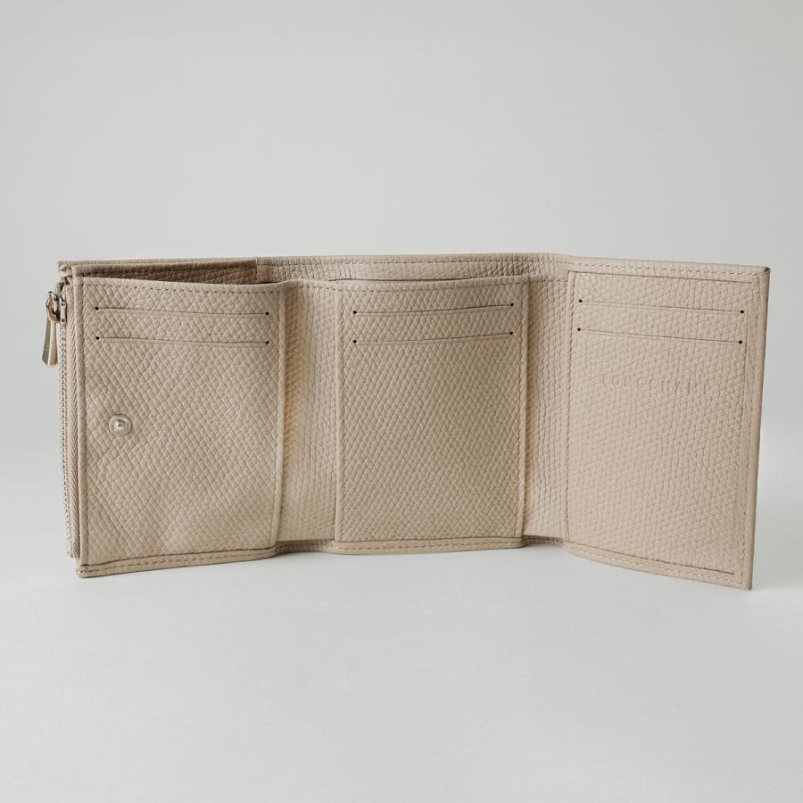 並行輸入 ロンシャン 3つ折り財布 LONGCHAMP ル ロゾ コンパクト ウォレット 30049 HFP 266レディース グレージュ | LONGCHAMP | 03