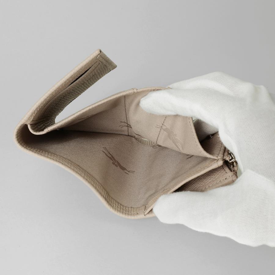 並行輸入 ロンシャン 3つ折り財布 LONGCHAMP ル ロゾ コンパクト ウォレット 30049 HFP 266レディース グレージュ | LONGCHAMP | 05