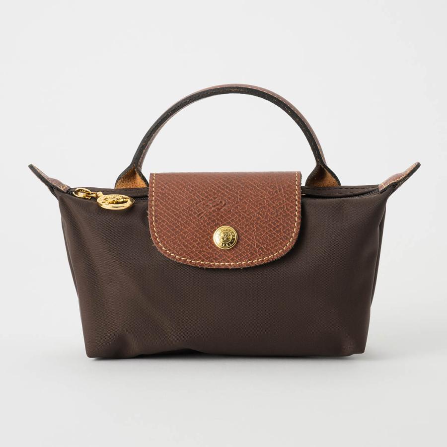 並行輸入 ロンシャン ポーチ LONGCHAMP ル プリアージュ オリジナル ハンドル付きポーチ 34175 089 002 レディース ブラウン 茶 | LONGCHAMP