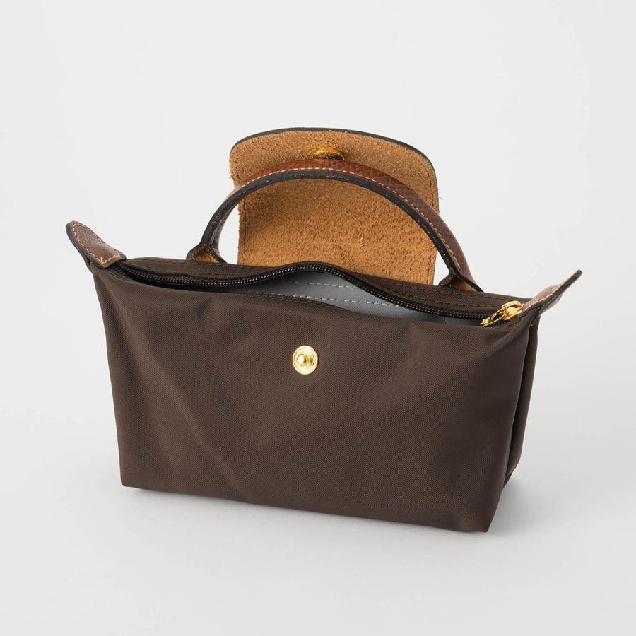 並行輸入 ロンシャン ポーチ LONGCHAMP ル プリアージュ オリジナル ハンドル付きポーチ 34175 089 002 レディース ブラウン 茶 | LONGCHAMP | 03