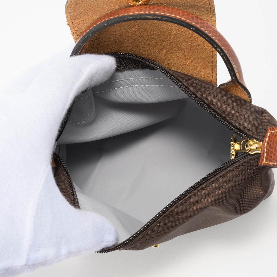 並行輸入 ロンシャン ポーチ LONGCHAMP ル プリアージュ オリジナル ハンドル付きポーチ 34175 089 002 レディース ブラウン 茶 | LONGCHAMP | 04