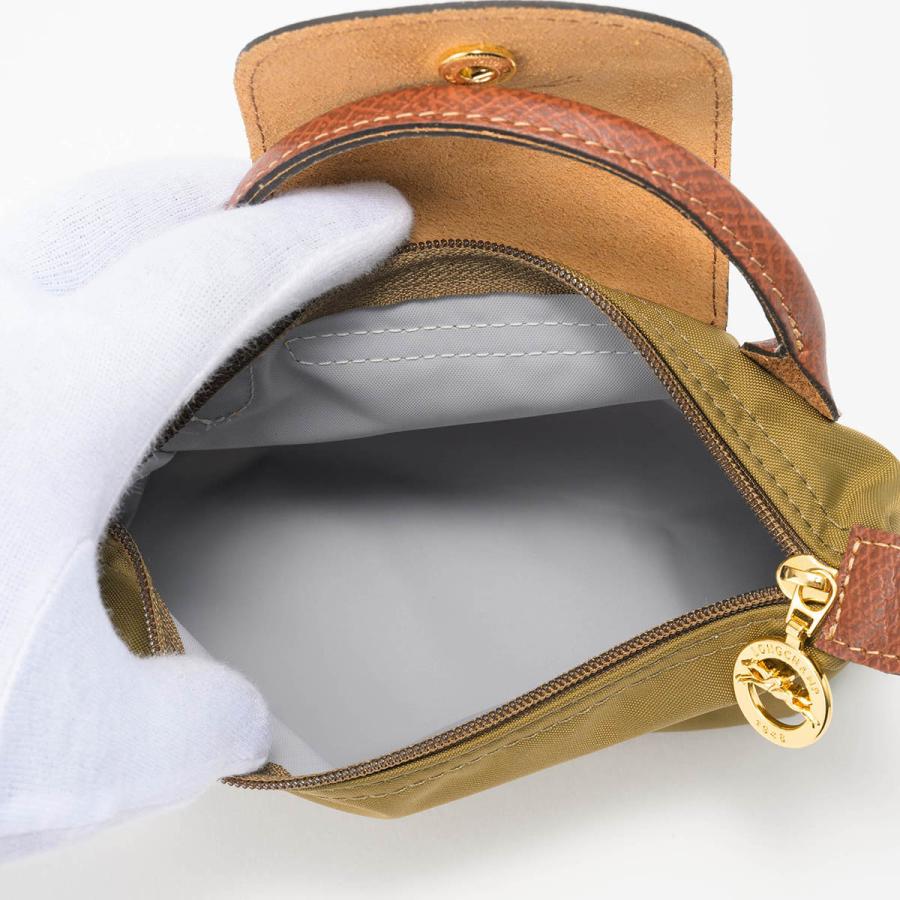 並行輸入 ロンシャン ポーチ LONGCHAMP ル プリアージュ オリジナル ハンドル付きポーチ 34175 089 510 レディース カーキ | LONGCHAMP | 04