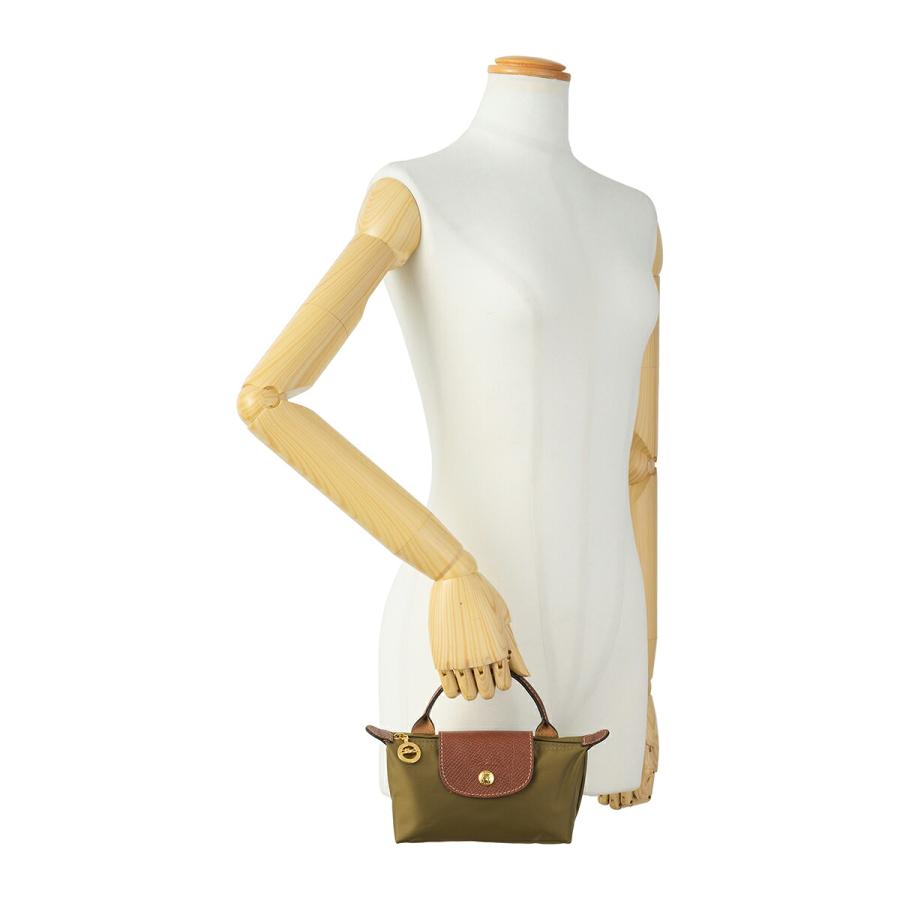 並行輸入 ロンシャン ポーチ LONGCHAMP ル プリアージュ オリジナル ハンドル付きポーチ 34175 089 510 レディース カーキ | LONGCHAMP | 05
